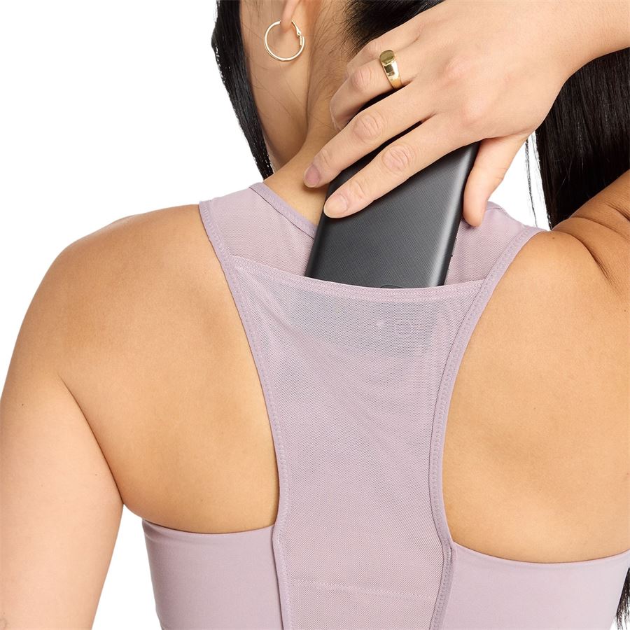 Nb Athletics Medium Support Sleek Sports Bra New Balance | WB41046ICW